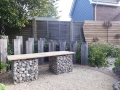 8 Gabion seat and sleeper wall