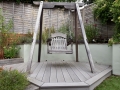 7 Swing seat garden design after 2 years